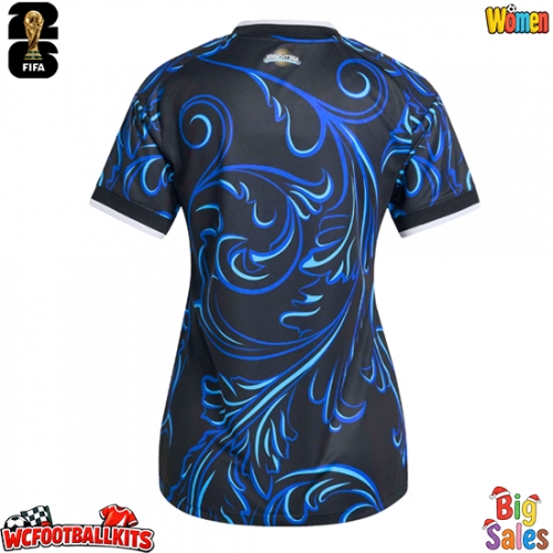 Argentina Replica Away Stadium Shirt for Women World Cup 2026 Short Sleeve